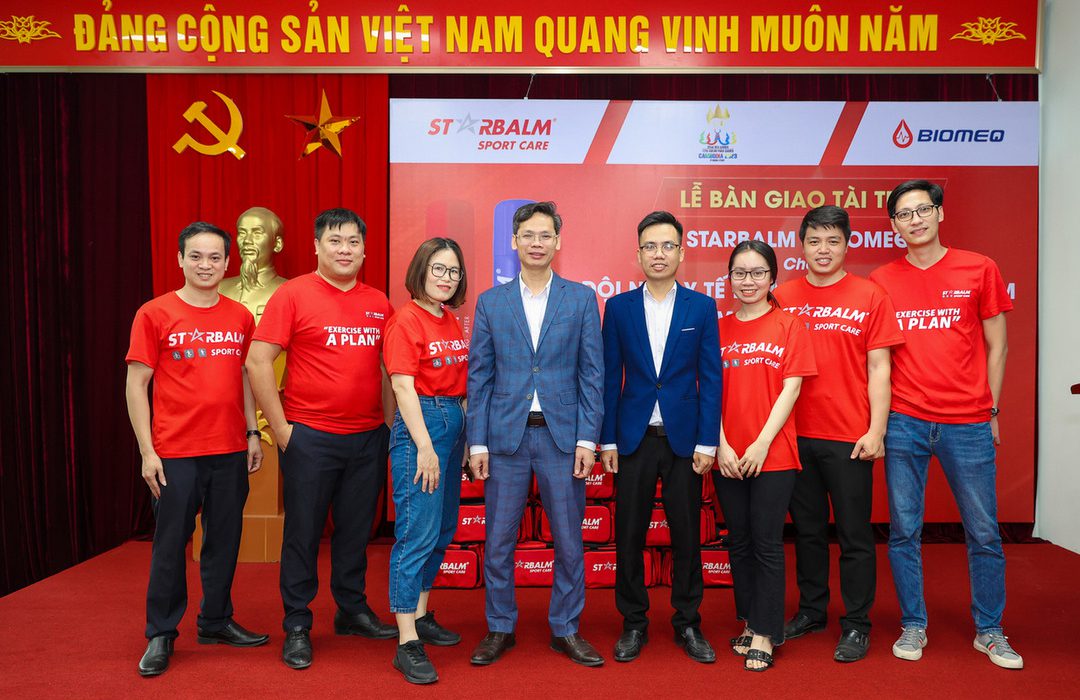 STARBALM & BIOMEQ TỰ HÀO LÀ NHÀ TÀI TRỢ CHO ĐOÀN THỂ THAO VIỆT NAM THAM DỰ SEA GAME 32-3