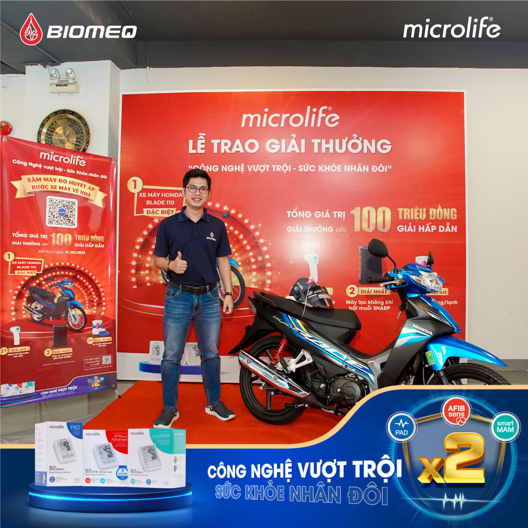 Các giải thưởng giá trị đã sẵn sàng để về với những vị khách hàng may mắn.