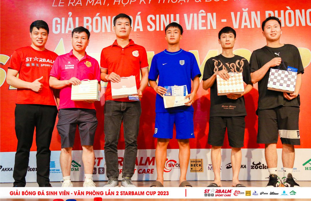 Starbalm đồng hành cùng Bóng đá sân 7 khởi động STARBALM CUP 2023-3